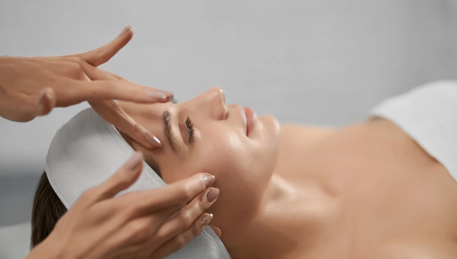 Facial massage for women