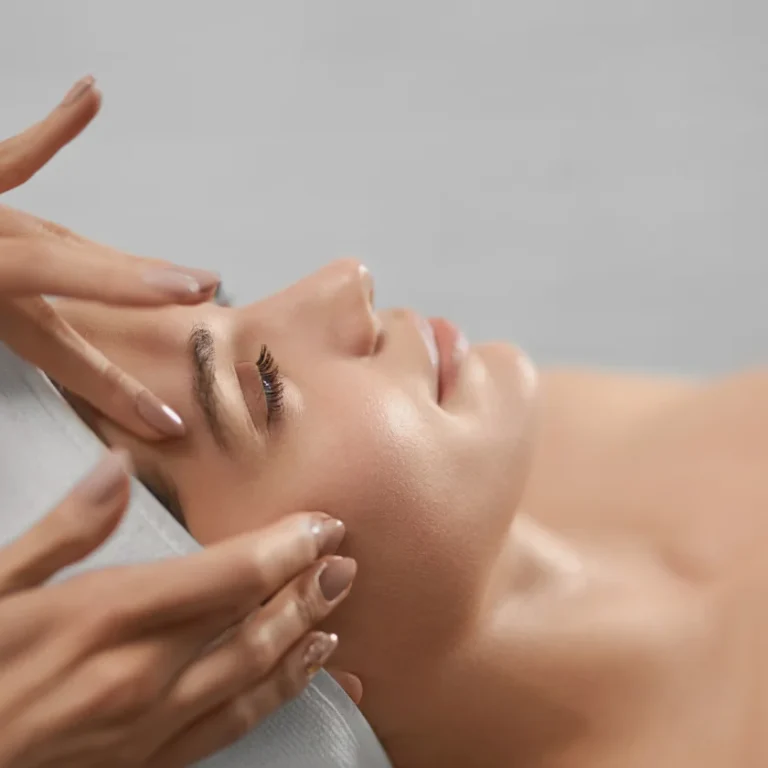 Facial massage for women