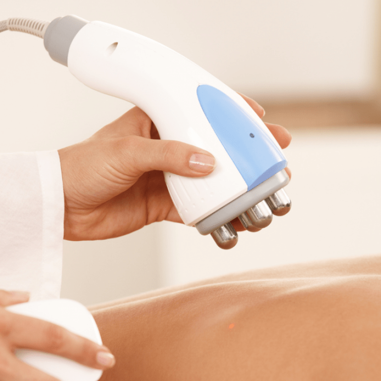 laser therapy on the back